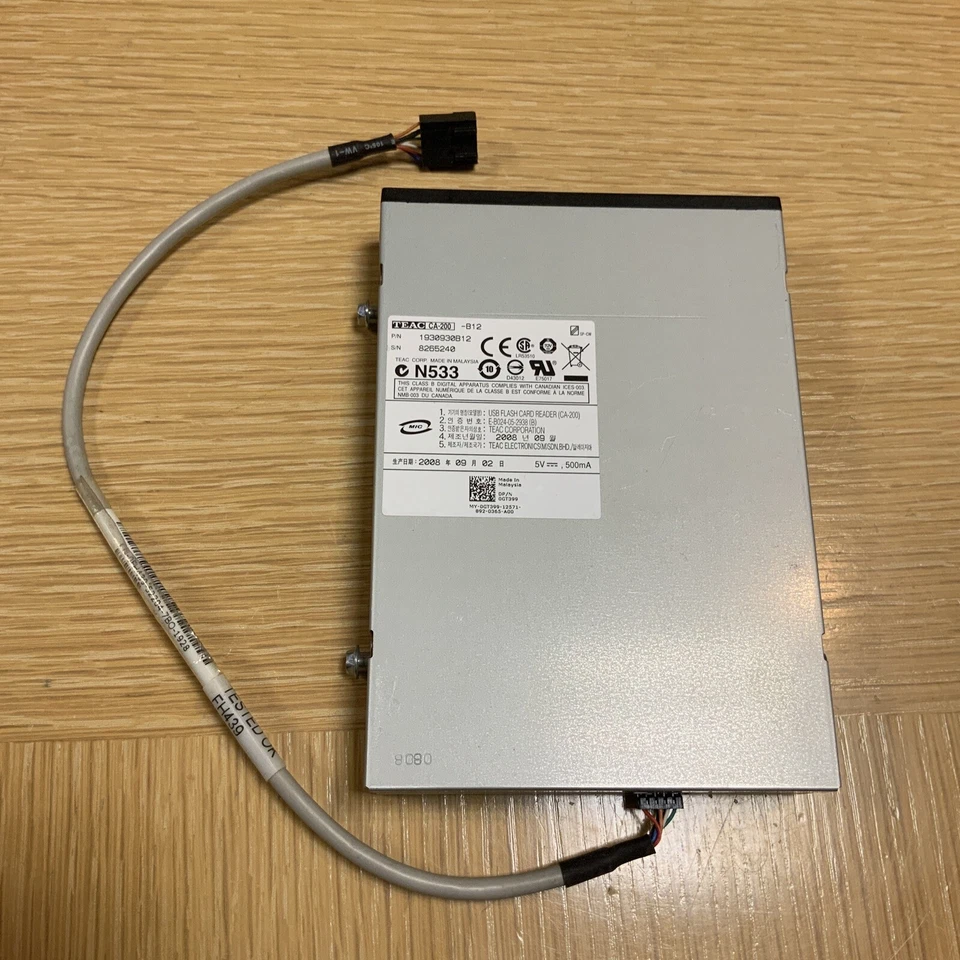 TEAC CA-200 Flash Card Reader N533 1930930B12 - Image 1 of 1