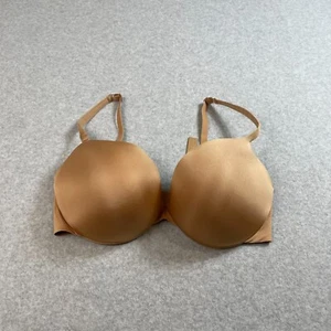 Skims Bra Woman 40DD Ochre Pushup Plunge Wired Comfortable Stretch Adjustable - Picture 1 of 5