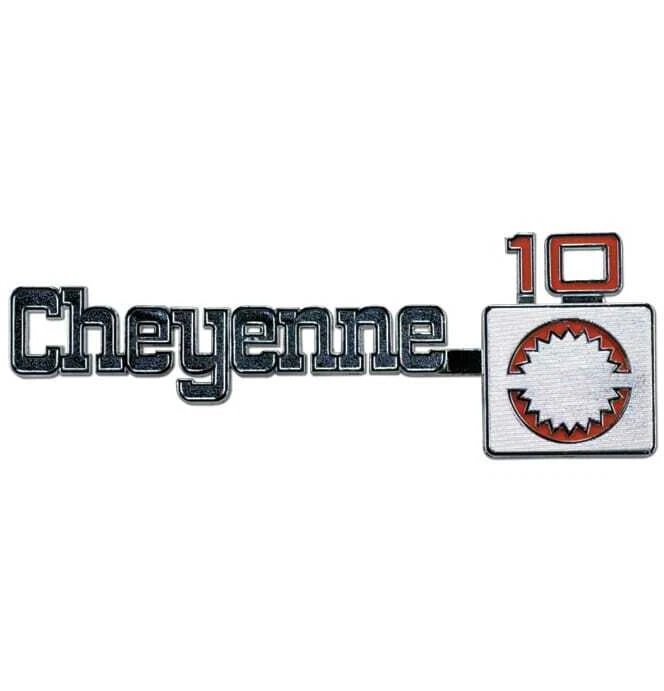 Emblema de guardabarros 1975-80 - Chevrolet - Cheyenne 10 para camioneta Chevy Foto 1 de 1
