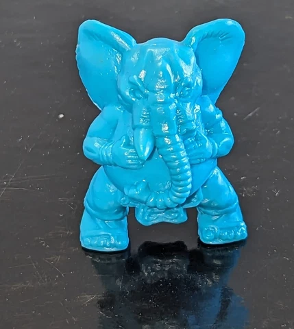 Rare Monster In My Pocket Series 2 Blue Ganesha No. 62 Cover