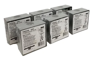 BWF TGB100-5XV 2-Gang 2" Deep Weatherproof Outlet Box Gray Five 1" Outlets NEW - Picture 1 of 7