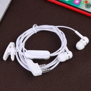 1.2m PTT Mic Earpiece Replacement 2 Pin Earpiece Headset Mic for BAOFENG KENWOOD - Afbeelding 1 van 7