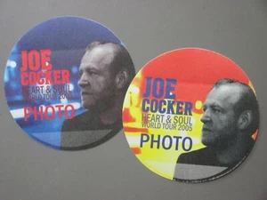 Joe Cocker Backstage Pass Satin Sticker ZWEI Herz & Seele 2005 Foto OTTO! - Bild 1 von 1
