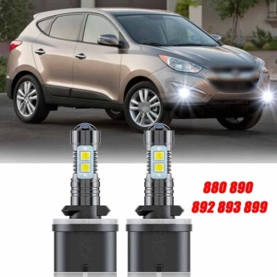 2 PIEZAS 880 LED bombillas antiniebla para Hyundai Tucson 2010 2011 2012 2013 2014 2015 Foto 1 de 4
