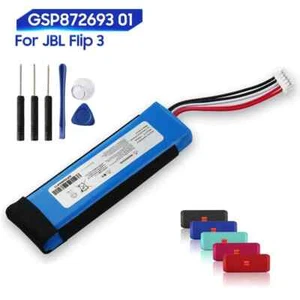 Batería de repuesto GSP872693 01 para altavoz de audio Bluetooth JBL Flip 3 Flip3 - Imagen 1 de 6