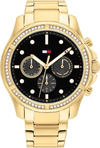Tommy Hilfiger Analogue Multifunction Quartz Watch for Women with Silicone or St - Picture 1 of 6