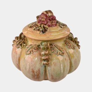 Turtle Island Pottery North Carolina Vintage Art Pottery Lidded Jar 2008 - Picture 1 of 6