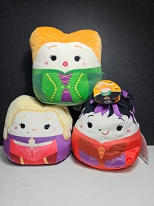 Nuevo 2022 Halloween 8” Hocus Pocus Squishmallows Sanderson Sisters Juego de 3 - Imagen 1 de 19