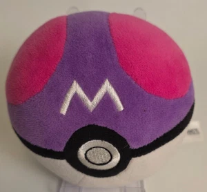 Pokémon Pokemon Poke Ball Master Ball Plush 5” Blue Wicked Cool Toys - Picture 1 of 4