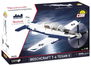 Cobi Blocks #26624 Beechcraft T-6 Texan II Turboprop Blue/White - Picture 1 of 1