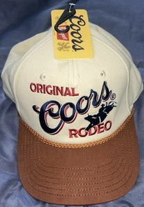 Original Coors Rodeo Beer Hat. Coors Banquet. SnapBack New With Tags! Brand New - Picture 1 of 3