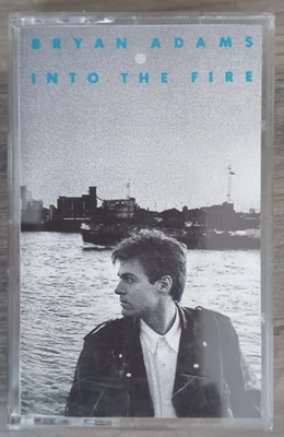 Music Cassette - Bryan Adams ~ Into The Fire ~ 1987 A&M Records - Image 1 of 4