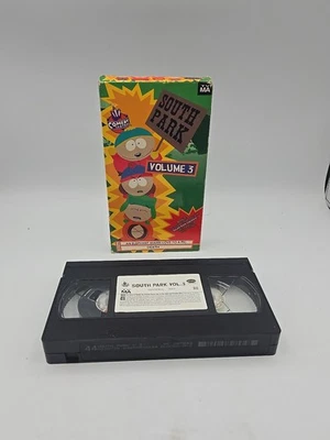 South Park - Vol. 3 Volume 3 (VHS, 1998) - Tested and Working - Fast Shipping! - Image 1 of 4