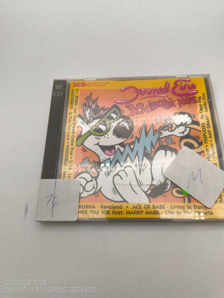 Div: formel eins 38 electric hits ! // polystar 1994(CD Akzeptabel)  - Bild 1 von 1