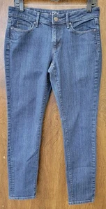Jeans donna Ann Taylor LOFT taglia 6 moderni skinny lavaggio scuro 30X30 - Foto 1 di 4