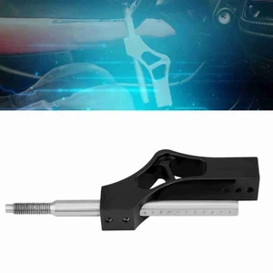 ༝Black Car Stainless Steel Adjustable Height Lever Extension For Manual Shift - Picture 1 of 12