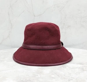 Gucci Fischerhut GG Monogram Cotton M 833280 146990284 - Bild 1 von 10