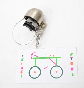 Spurcycle Original Bell Raw + Gold Road Gravel 31,8mm Tourenrad Made in USA - Bild 1 von 3