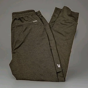 *LEGGI* Pantaloni Jogger VUORI Uomo Taglia Large Verde Domenica Performance Coulisse  - Foto 1 di 11