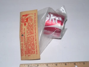 Vintage TooBee The Amazing Flying Can New In Sealed Package Coca Cola Can - Picture 1 of 3
