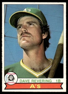 1979 O-Pee-Chee Dave Revering Oakland Athletics #113 - Picture 1 of 2