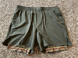 Wowie Mana Short (Performance) 7" Olive Size XL EUC - Picture 1 of 11