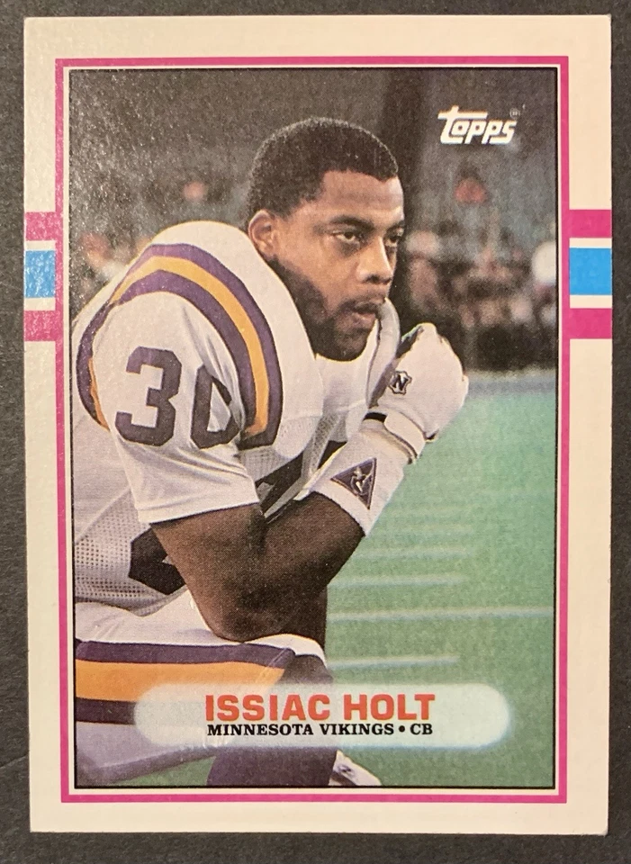 1989 Topps - Issiac Holt #82 - Image 1 of 2