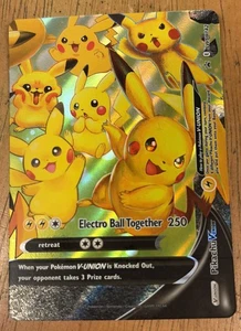 Pikachu V-Union SWSH142 SWSH: Sword & Shield Promo Cards Holo - Picture 1 of 2