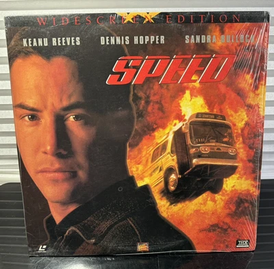 Speed Laserdisc – Keanu Reeves Sandra Bullock Action Thriller Movie 1994 90's - Image 1 of 2