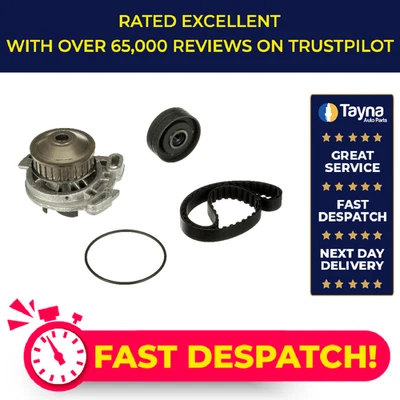 Timing Belt & Water Pump Kit fits AUDI 90 B3 2.3 87 to 88 NG Set Gates Quality - Image 1 of 4