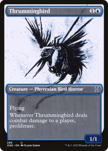 Thrummingbird (Showcase Ichor) [Phyrexia: All Will Be One] Magic MTG - Picture 1 of 1