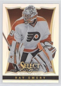 2013-14 Panini Rookie Anthology Select Update Silver Prizm Ray Emery #415