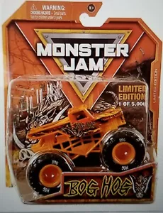 Monster Jam Spin Master BOG HOG Limited Edition Monster Truck 1/64 Diecast NIB - Picture 1 of 6