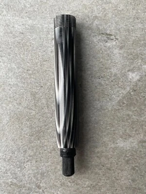 VINTAGE MONTBLANC 242G PLATINUM / GREY CELLULOID PART ONLY BARREL - Bild 1 von 4