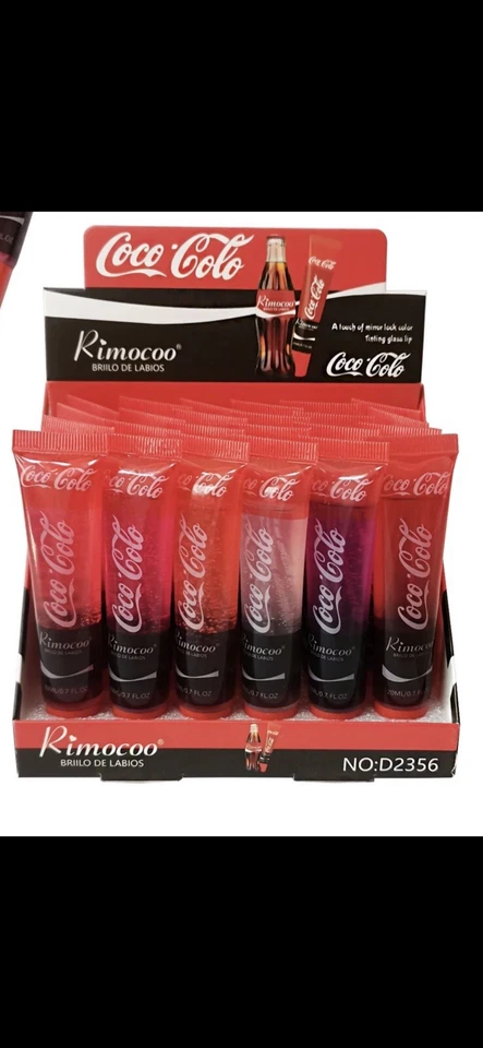 Wholesale Coca-Colo Lipgloss 24 Pcs (check My Page For More Wholesale) - Image 1 of 1