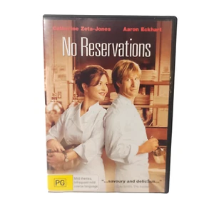 No Reservations DVD Comedy Drama Romance Family Tragedy Chef Food Drink Cooking - Picture 1 of 9