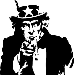 UNCLE SAM CUSTOM VINYL GRAPHIC,DECAL,STICKER,IMAGE,PHOTO CAR,TRUCK,WINDOW,WALL - Picture 1 of 3