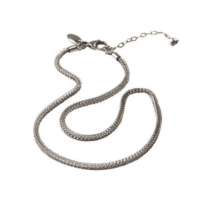 MAGNETIX - Halskette gedreht 1727 "Edelstahl"  (Gr.M-XL) Magnetschmuck - Bild 1 von 1