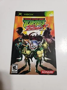 NUR HANDBUCH!! Teenage Mutant Ninja Turtles 3 Mutant Nightmare Xbox Classic OEM - Bild 1 von 2