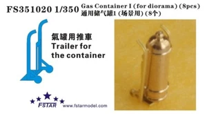 FS351020 1/350 Contenitore gas I (per diorama) (8 pezzi) - Foto 1 di 2