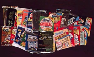 350 TARJETAS DE BÉISBOL EN PAQUETES VINTAGE SIN ABRIR - Imagen 1 de 1
