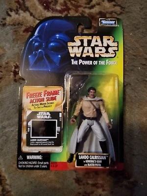 Kenner Star Wars PoTF Freeze Frame Lando Calrissian In General's Gear - Image 1 of 2
