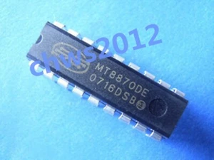 5Pcs Dtmf Decoder Receiver MT8870DE MT8870 Cmos Low Power New - Picture 1 of 3