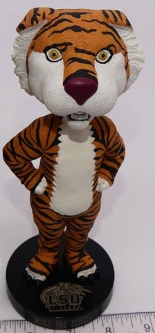 LSU Mike The Tiger Bobblehead Mascot Louisiana State University NCAA Bobble Cover