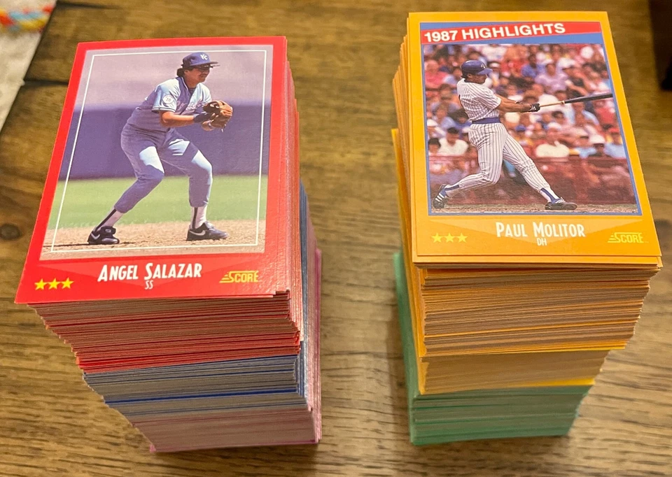 1988 Score Baseball Cards 251-500 (NM) - You Pick - Complete Your Set - Image 1 of 1