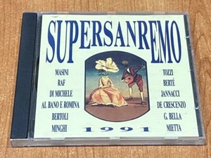 SUPER SANREMO FESTIVAL 1991 BELLA RAF MASINI MINGHI CD FUORI CATALOGO ! - Foto 1 di 2