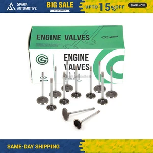 Intake Exhaust Valves Fit 97-04 Ford E150 E250 F-150 Freestar Mustang 3.8 4.2L - Bild 1 von 4