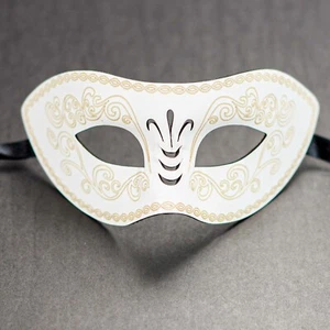 Leather Masquerade Mask, Masquerade Mask, Leather Mask, Mardi Gras Masquerade  - Picture 1 of 10