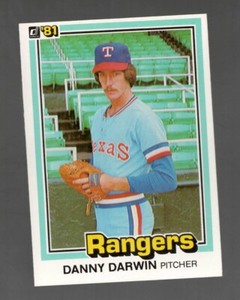 1981 Donruss #147 Danny Darwin NM/Mint