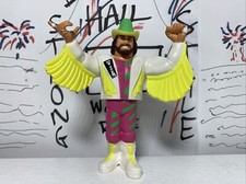 WWF MACHO MAN RANDY SAVAGE Hasbro Wrestling Figure WWE WCW 1993 Series 5 *READ*